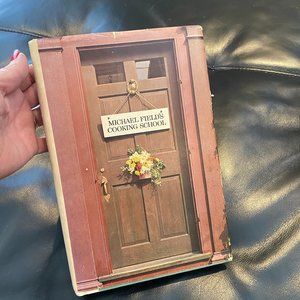 MICHAEL FIELDS Cooking School Recipe Book Cookbook Hardcover Vintage 1965